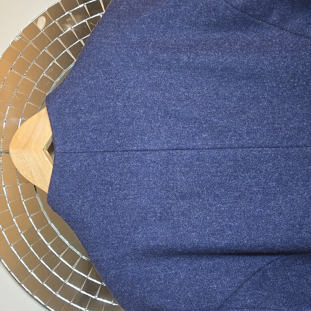 Orvis Wool Stand Collar Button Front Lined Blazer… - image 8